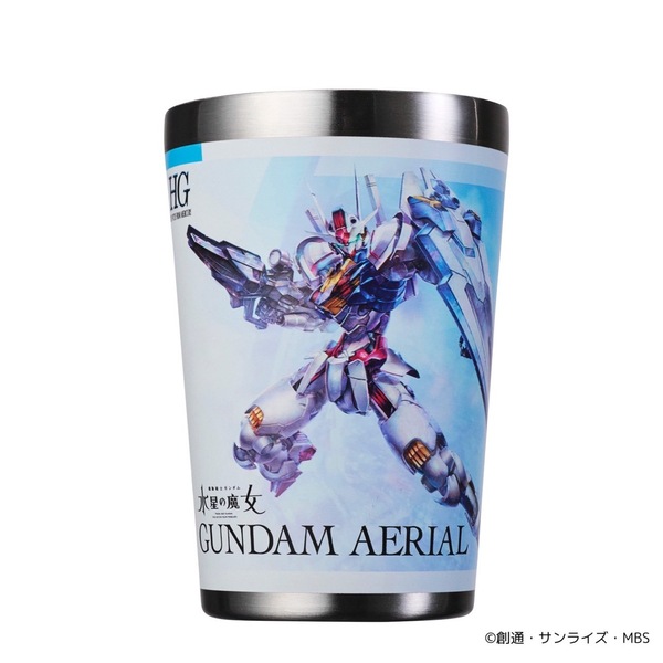 GUNPLA CUP COFFEE TUMBLER BOOK HG 1/144 GUNDAM AERIAL（セブン－イレブン／セブンネット限定）