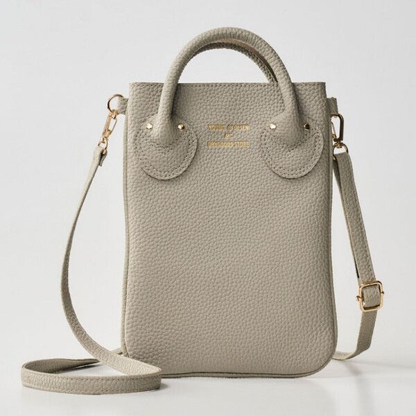 YOUNG & OLSEN The DRYGOODS STORE スマホショルダーBAG BOOK BEIGE（セブン－イレブン／セブンネット限定）