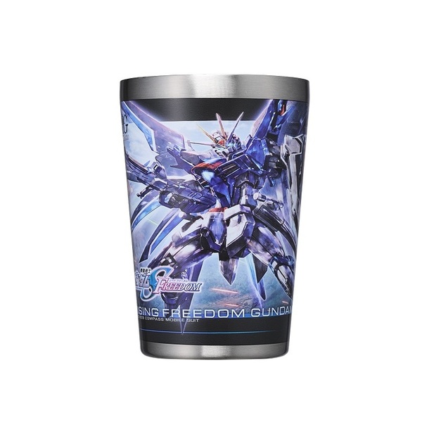 GUNPLA CUP COFFEE TUMBLER BOOK 機動戦士ガンダムSEED FREEDOM HG 1/144 RISING FREEDOM GUNDAM（セブン－イレブン／セブンネット限定）