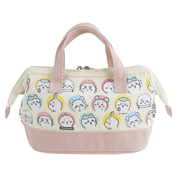 「ちいかわ」ランチバッグ(がま口タイプ）