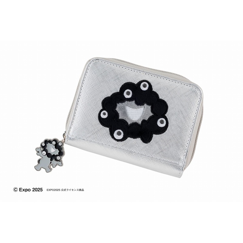 ミャクミャク ミニ財布BOOK SILVER ver.