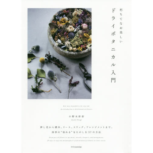 朽ちてなお美しいドライボタニカル入門　押し花から標本、リース、スワッグ、アレンジメントまで、四季の“枯れる”をたのしむ３７の方法