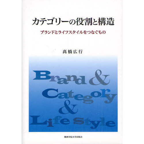 カテゴリーの役割と構造　ブランドとライフスタイルをつなぐもの