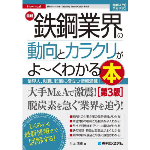 最新鉄鋼業界の動向とカラクリがよ?くわかる本　業界人、就職、転職に役立つ情報満載！