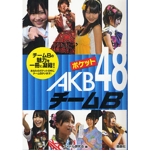 ポケットＡＫＢ４８チームＢ　チームＢの魅力を一冊に凝縮！　あなたのポケットの中にチームＢがいます！