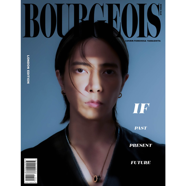 BOURGEOIS 8TH ISSUE/LST MAGAZINE　【LONDON EDITION（ロンドン版）】＜表紙：山下智久＞　【共通特典：LONDON版表紙ステッカー１枚付き】