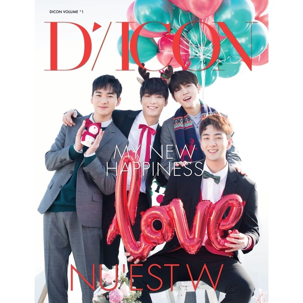 Dicon vol.1 NU'EST W写真集『MY NEW HAPPINESS』JAPAN EDITION