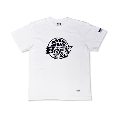 【B.LEAGUE】BREX.EXE × AKTR LOGO TEE ホワイト Lサイズ