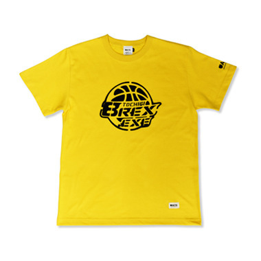 【B.LEAGUE】BREX.EXE × AKTR LOGO TEEイエロー Lサイズ