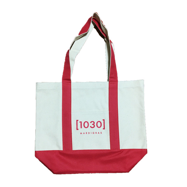 【MARDI GRAS】canvas tote『1030』（1 COLOR）