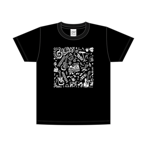 GLAY　Tシャツ（ブラック）キッズ140