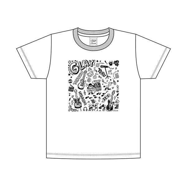 GLAY　Tシャツ（ホワイト）キッズ140
