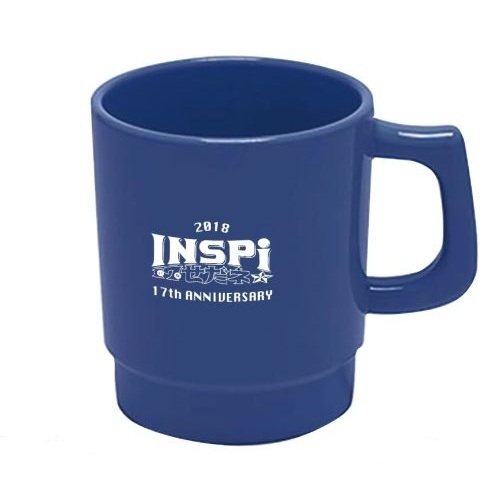 INSPi／「17（いな）せだネ☆」／17せなINSPiマグカップ／青