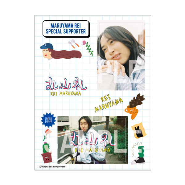 REI MARUYAMA’S SPECIAL SUPPORTER ステッカー