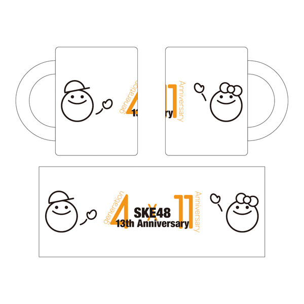 【SKE48】13周年記念期別マグカップ：4期生