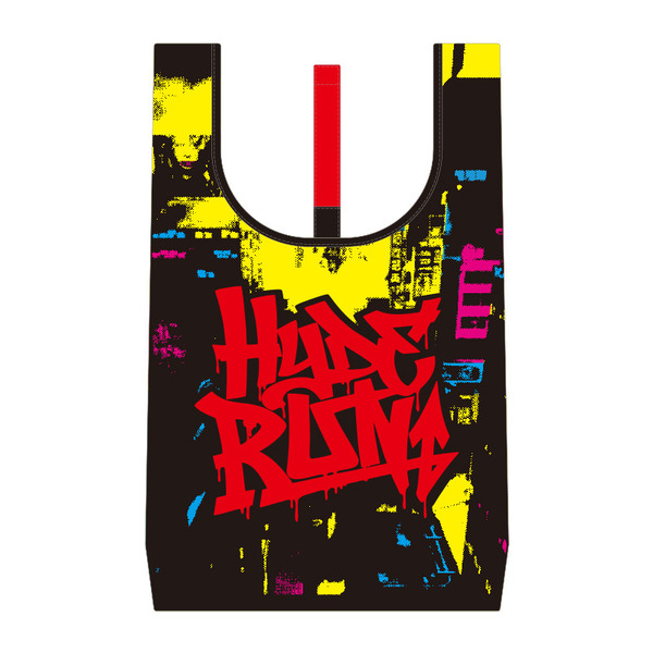 【HYDE RUN】ロゴ折りたたみエコバッグ