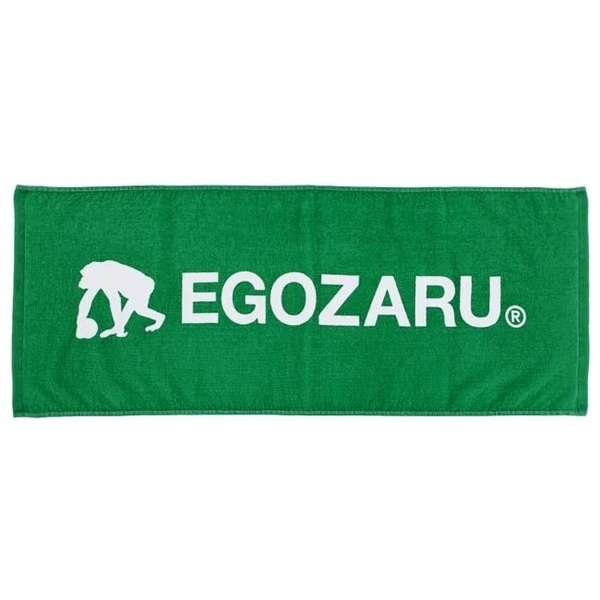 【EGOZARU】フェイスタオル グリーン