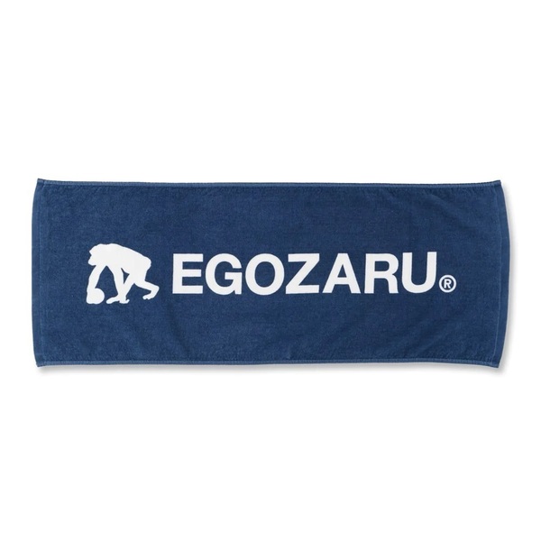 【EGOZARU】フェイスタオル ネイビー