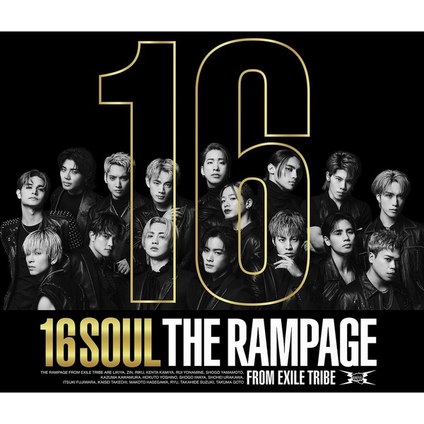 THE RAMPAGE from EXILE TRIBE／16SOUL（LIVE盤／3CD+Blu-ray）（セブンネット限定特典：トレーディングカード -セブンネットショッピング Ver.-（全16種ランダム）