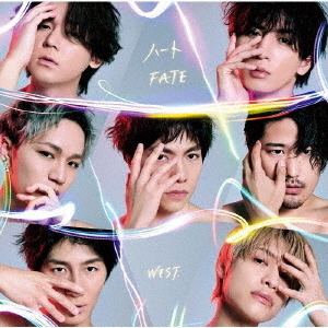 WEST.／ハート / FATE（初回盤A／CD+DVD）（外付特典：10th Anniversary クリアファイル（A4サイズ））