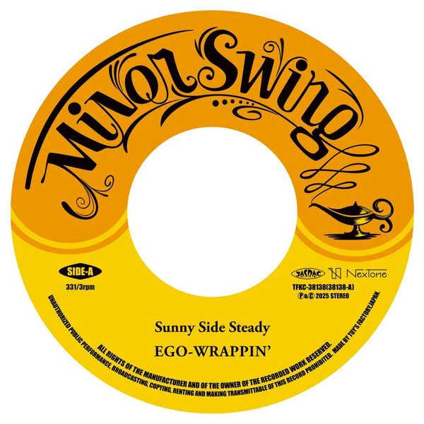 EGO-WRAPPIN'／Sunny Side Steady（完全生産限定盤／LP（7inch））（アナログ盤）