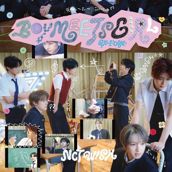 NCT WISH／YO-I-DON! / BOY MEETS GIRL（通常盤 BOY MEETS GIRL Ver.／CD）（セブンネット限定特典：缶バッジ（全6種中ランダム1種））