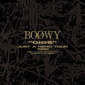 BOφWY／『”GIGS” JUST A HERO TOUR 1986』40TH ANNIVERSARY EDITION：COMPLETE BOX（初回生産限定盤）（セブンネット限定特典：サコッシュ）
