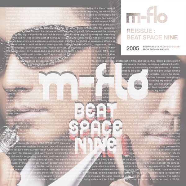 m-flo／BEAT SPACE NINE（初回生産限定盤／2LP）（アナログ盤）
