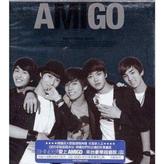 SHINee／1集：AMIGO （リパッケージ版/CD+DVD） （来台豪華超値版） （台湾輸入盤）