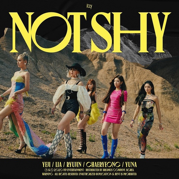 ITZY／NOT SHY（輸入盤）（外付特典：ポスター）