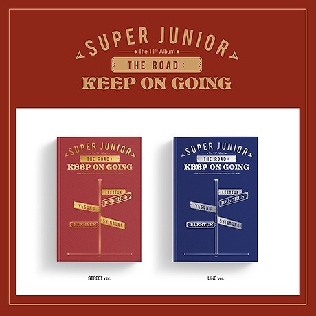 SUPER JUNIOR／11TH ALBUM : VOL.1 THE ROAD : KEEP ON GOING（輸入盤）（外付特典：ポスター）