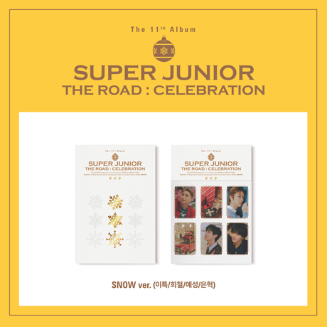 SUPER JUNIOR／11TH ALBUM : VOL.2_ROAD : CELEBRATION (SNOW VER.)（輸入盤）（外付特典：ポスター）