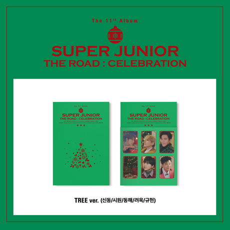 SUPER JUNIOR／11TH ALBUM : VOL.2_ROAD : CELEBRATION (TREE VER.)（輸入盤）（外付特典：ポスター）