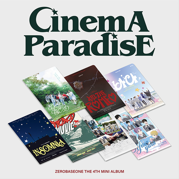 ZEROBASEONE／CINEMA PARADISE (4TH MINI ALBUM) (ZEROSE ver.) （輸入盤）