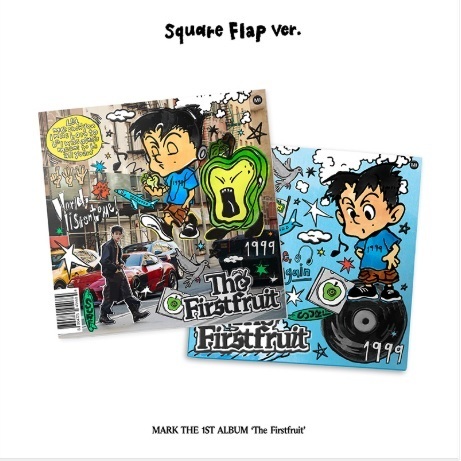 MARK(NCT)／1ST SOLO ALBUM : FIRSTFRUIT (SQUARE FLAP VER.)（輸入盤）