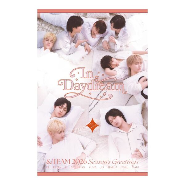 &TEAM／&TEAM 2026 SEASON'S GREETINGS 'In a Daydream'（外付特典：スマホサイズステッカー3種セット グループ2絵柄（サイズ：50 x 70mm））