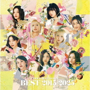 TWICE／TWICE BEST ALBUM「#BEST 2015-2025」（初回限定盤／4CD+Blu-ray）