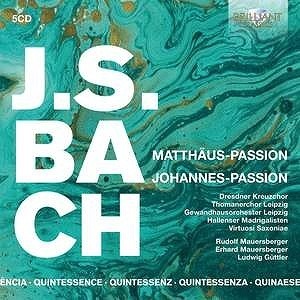 J.S.バッハ：マタイ受難曲、ヨハネ受難曲