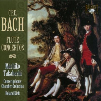 MACHIKO TAKAHASHI/C.P.E. BACH : FLUTE CONCERTOS（輸入盤）