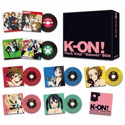 K-ON! 7inch Vinyl “Donuts” BOX【数量限定商品】