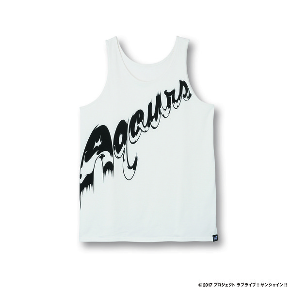 Aqours LOGO タンクトップ BLK S