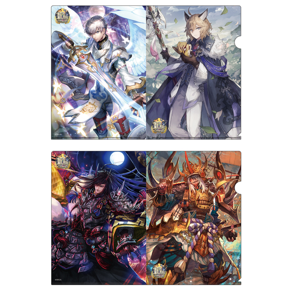 「チェインクロニクル 10thAnniversary　ユグド祭」 A4クリアファイル2種セット/A