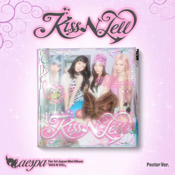 aespa／KISS N TELL（Poster Ver.／CD）（セブンネット限定特典