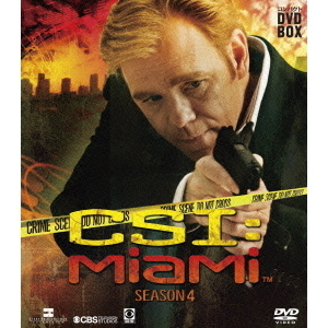 CSI：マイアミ　コンパクト　DVD－BOX　シーズン4