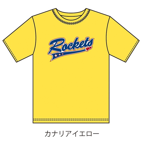 金曜ドラマ「チア☆ダン」×WEGO　コラボTシャツ（イエロー）
