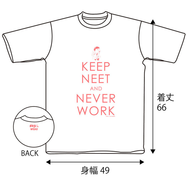 WEGOおそ松Tシャツ ホワイト Sサイズ