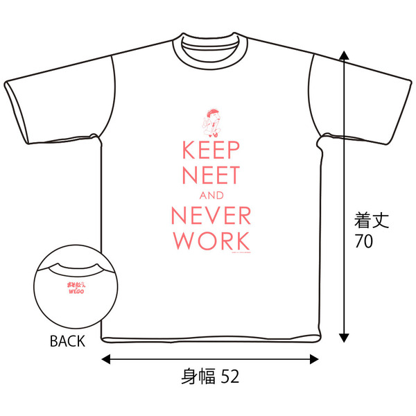 WEGOおそ松Ｔシャツ ホワイト Mサイズ