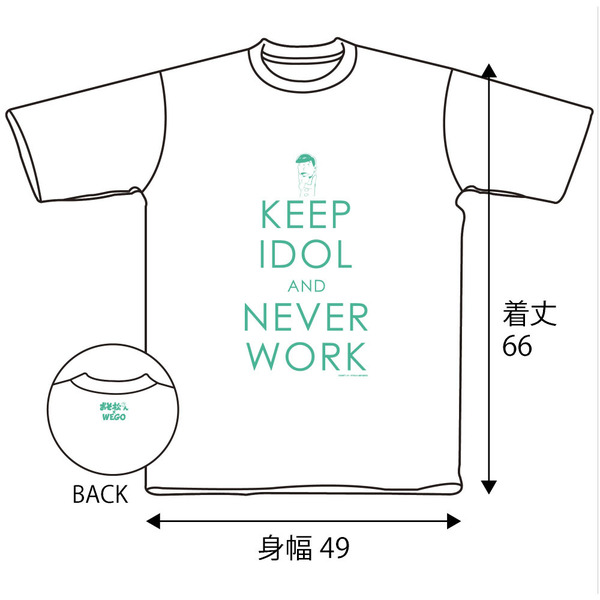 WEGOチョロ松Ｔシャツ ホワイト Sサイズ