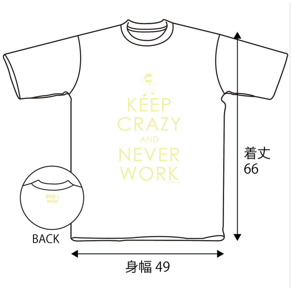 WEGO十四松Ｔシャツ ホワイト Sサイズ
