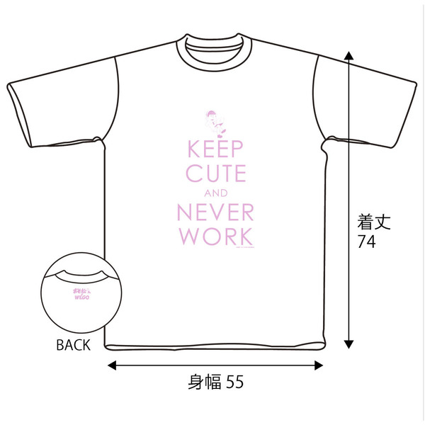 WEGOトド松Ｔシャツ ホワイト Lサイズ